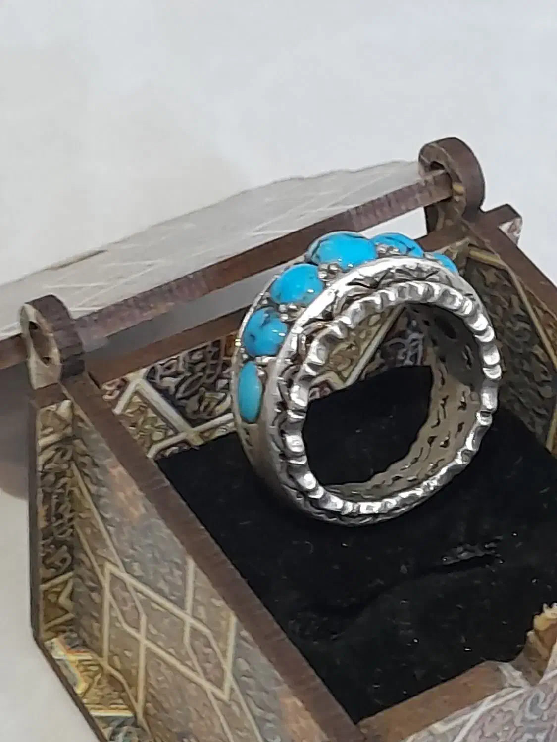 انگشتر فریوزه کلکسیونی|جواهرات|خمینیشهر, |دیوار