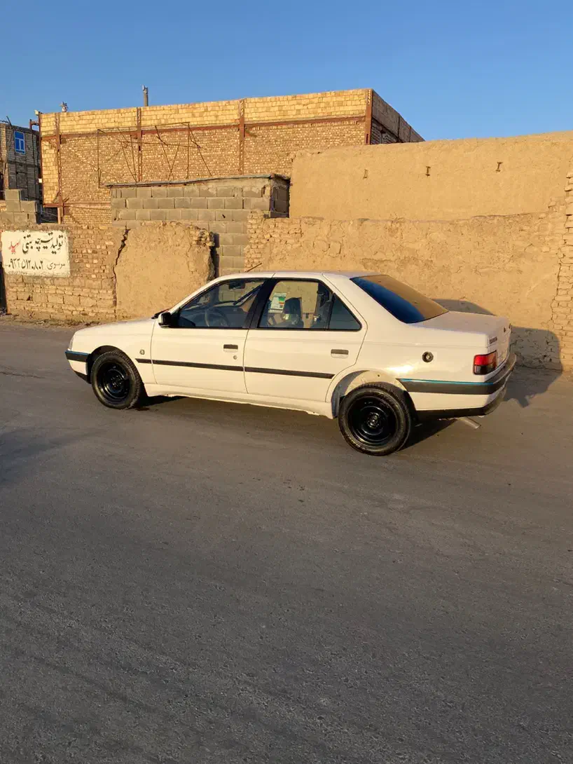 پژو ۴۰۵ سفید فول لوازم|خودرو سواری و وانت|زابل, |دیوار