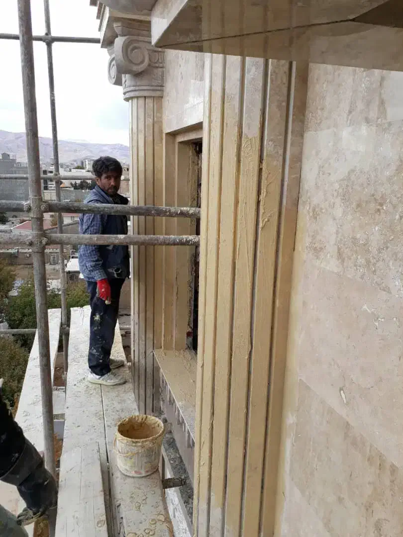 سنگ کار نما رومی|خدمات پیشه و مهارت|ارومیه, |دیوار