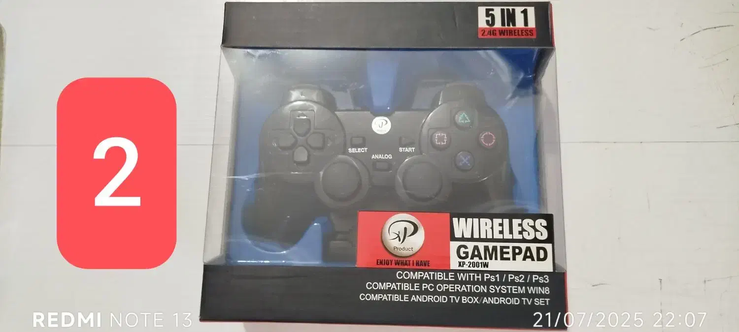 دسته بی سیم ps1تا ps3 و دسته کامپیوتر|کنسول، بازی ویدئویی و آنلاین|بوشهر, |دیوار