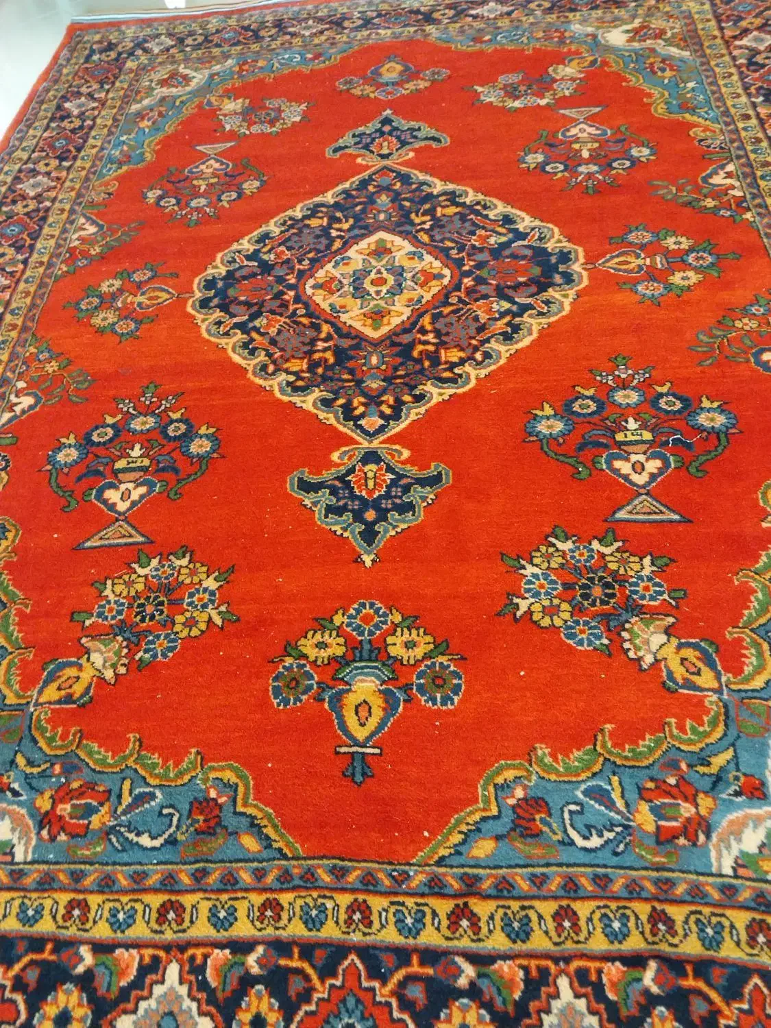 فرش دستبافت|فرش|مبارکه, |دیوار