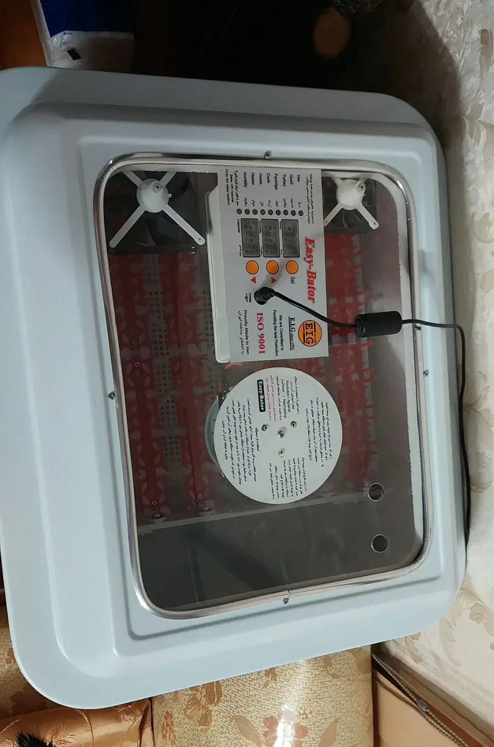 دستگاه جوجه کشی ۹۶ عددی ایزی باتور ۲|لوازم جانبی حیوانات|شیراز, عادل آباد|دیوار