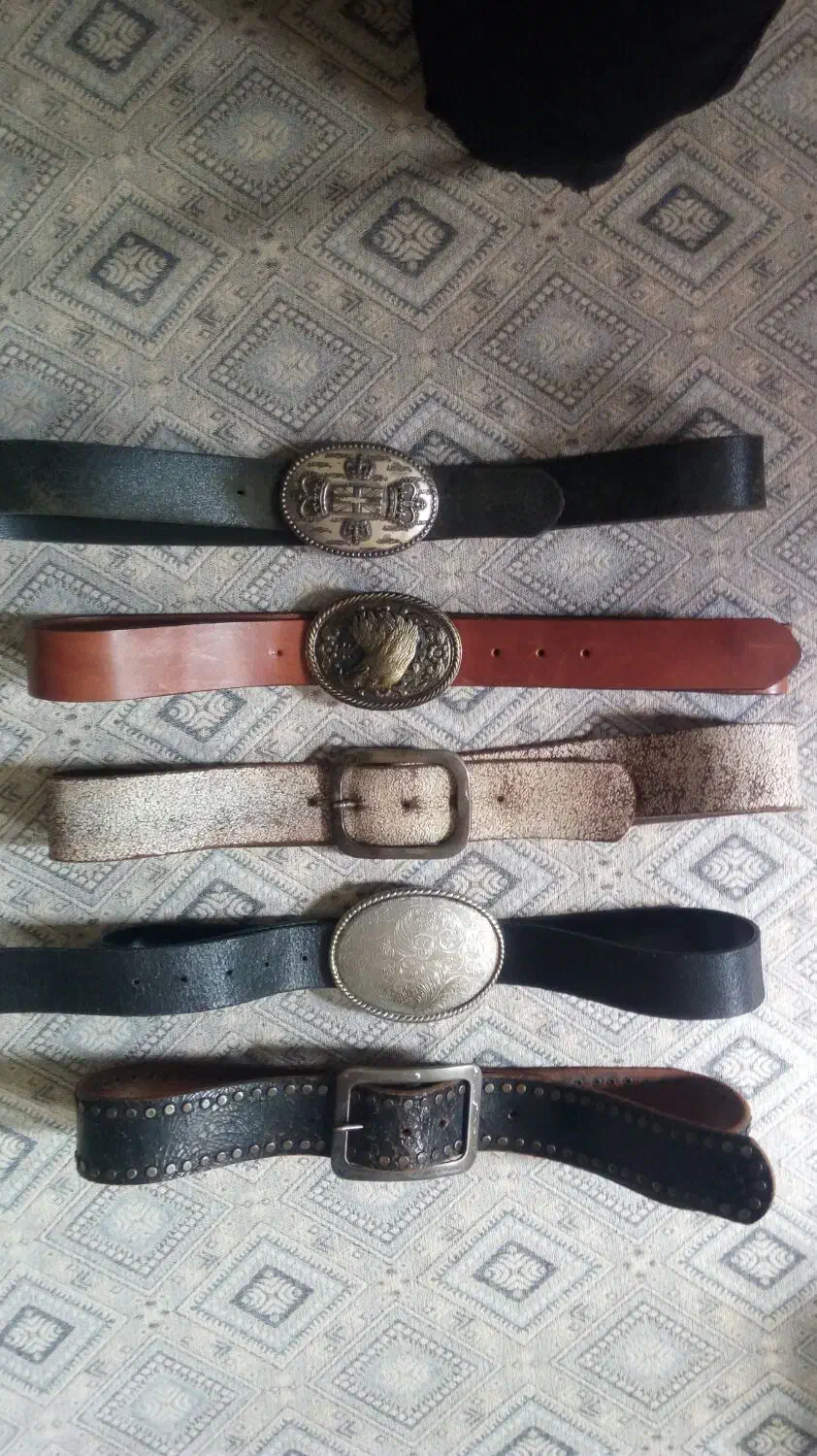 کمربند چرم خارجی استوک|کیف، کفش، کمربند|فردیس, شهرک ناز|دیوار