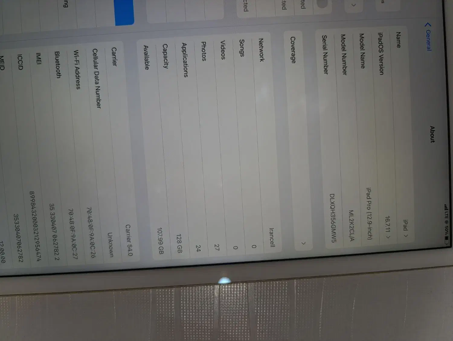 آی پد پرو مدلA1652|تبلت|گرگان, |دیوار