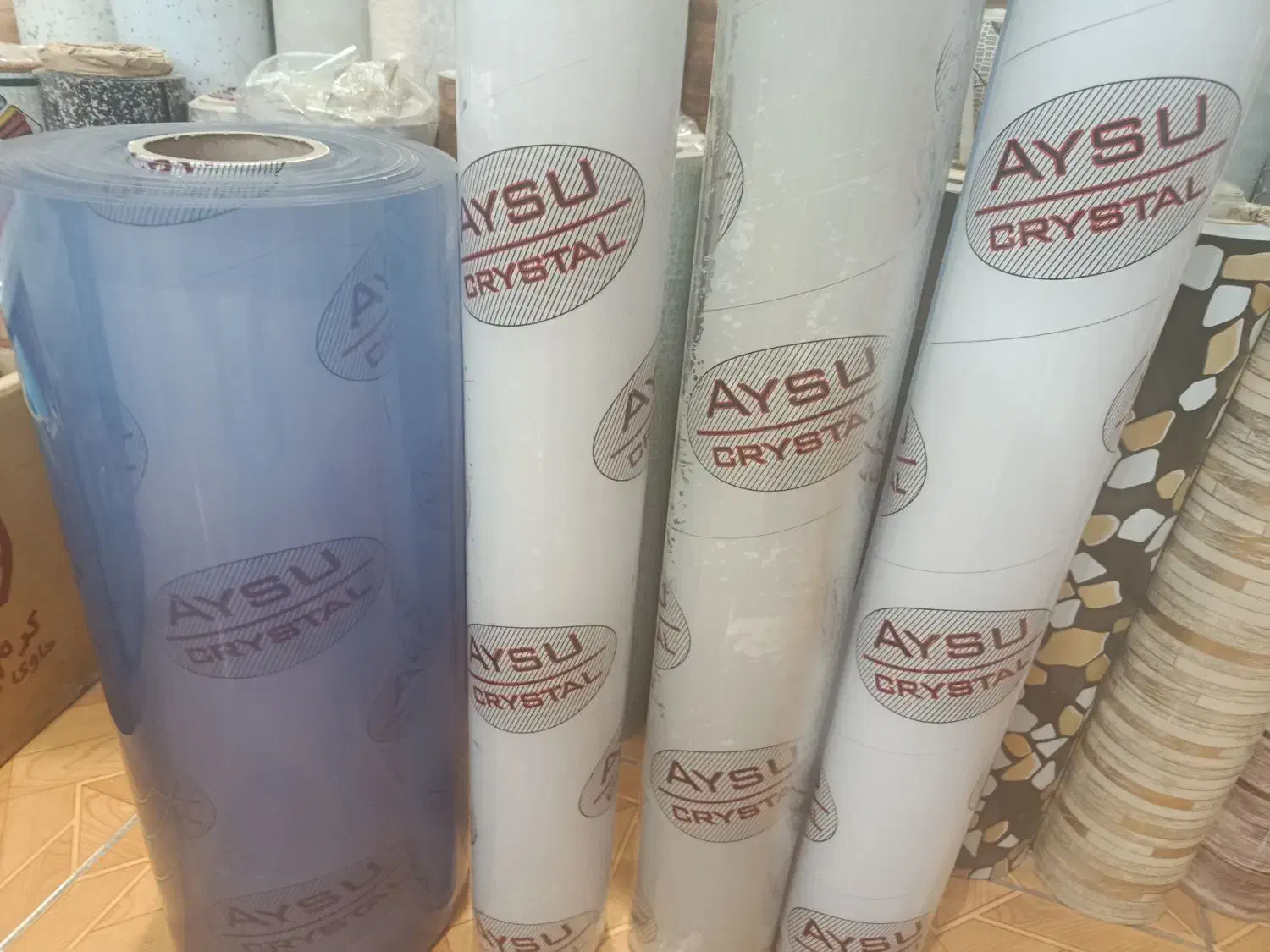 سلفون رومیزی شفاف خارجی|ظروف نگهدارنده، پلاستیکی، یکبارمصرف|مشکیندشت, |دیوار