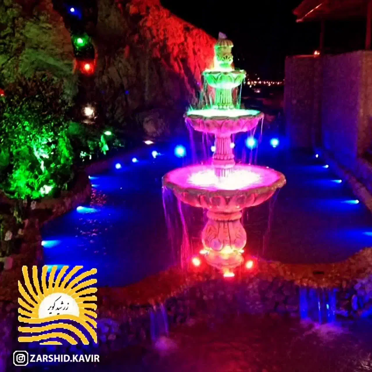 چراغ خطی ضداب والواشر مناسب نماو ابنما لاینر|مصالح و تجهیزات ساختمان|یزد, |دیوار