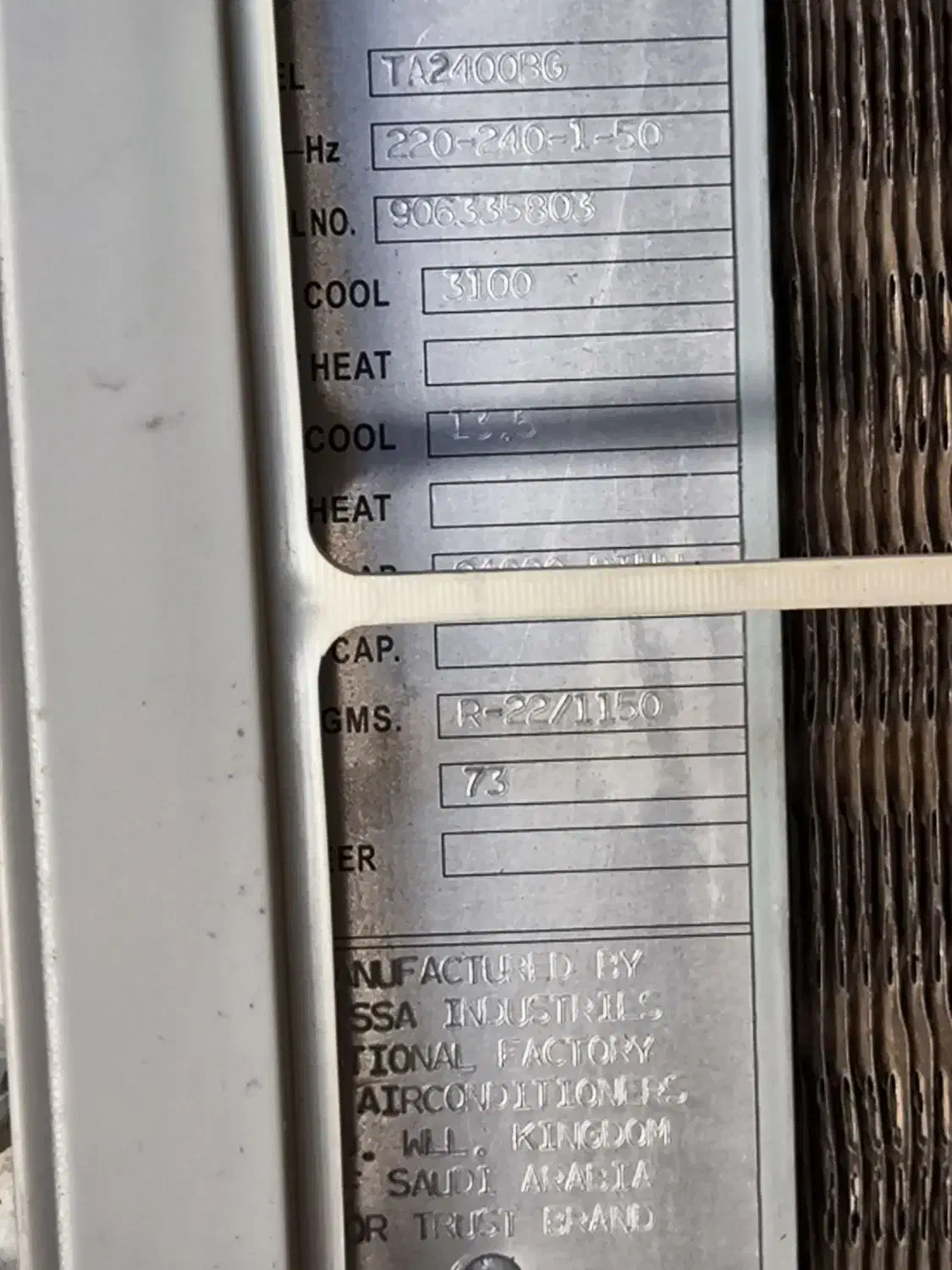 کولرگازی پنجره ای ۲۴هزار|کولر گازی و فن‌کوئل|بوشهر, |دیوار