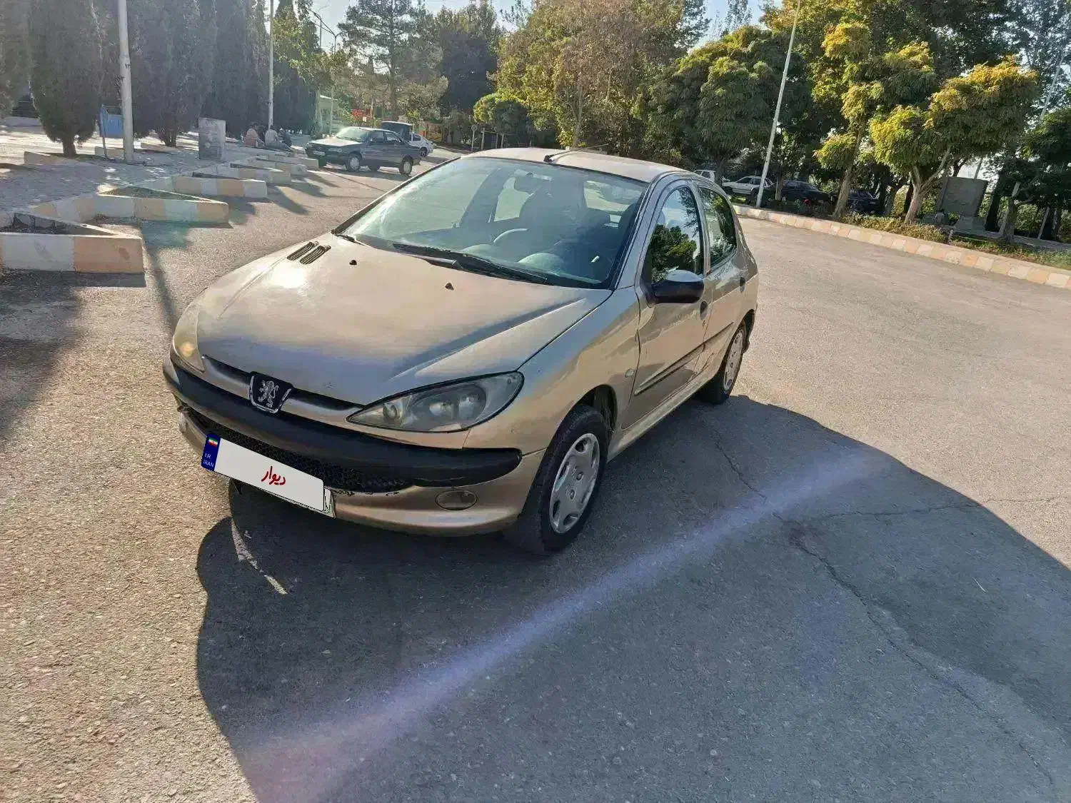 206مدل84 شاسی سالم|خودرو سواری و وانت|لنجان, |دیوار