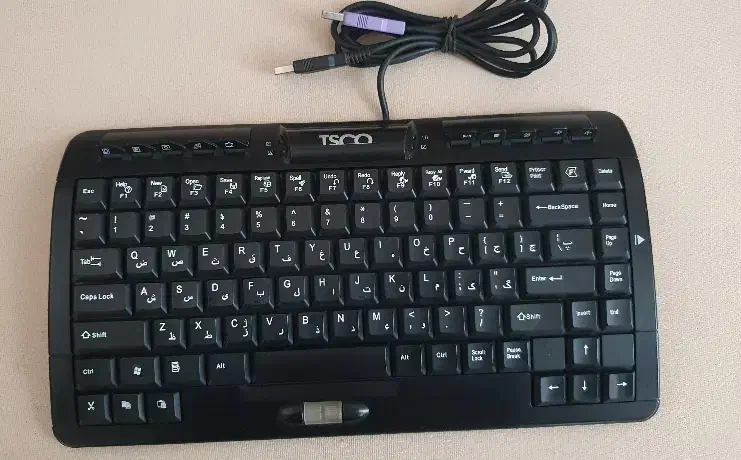 کیبورد TSCO مدل TK9115|قطعات و لوازم جانبی رایانه|تهران, مسعودیه|دیوار