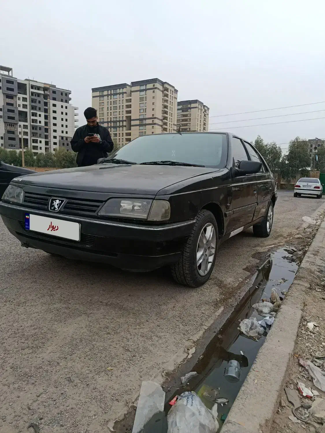 ۴۰۵ مشکی|خودرو سواری و وانت|قم, هفت تیر|دیوار