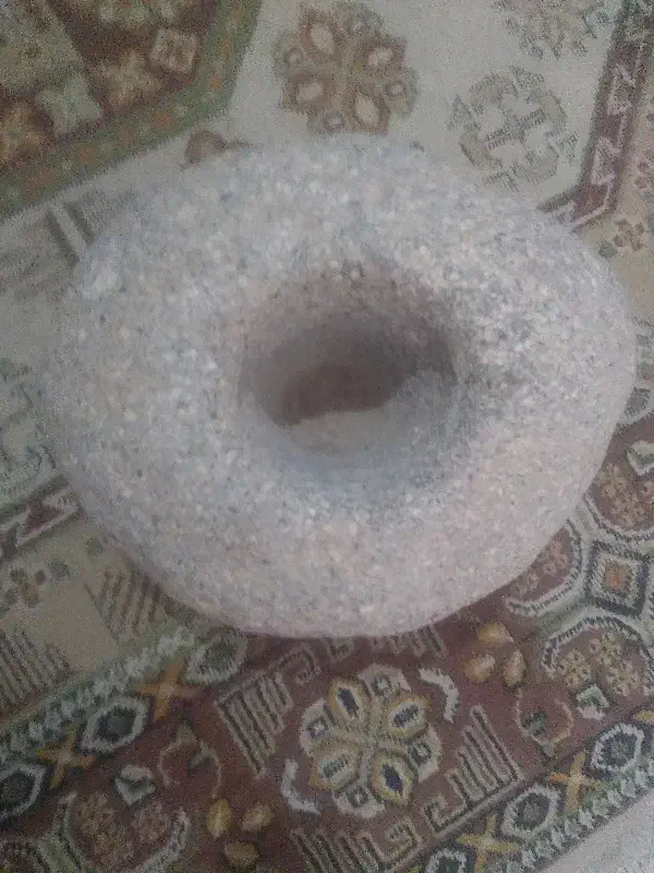 هاون سنگی قدیمی|کلکسیون اشیاء عتیقه|رفسنجان, |دیوار