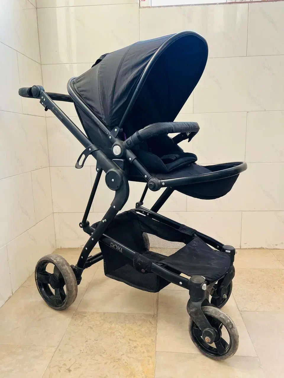 کالسکه مارک دلیجان روما در حد نو|کالسکه و لوازم جانبی|مهاباد (آذربایجان غربی), |دیوار