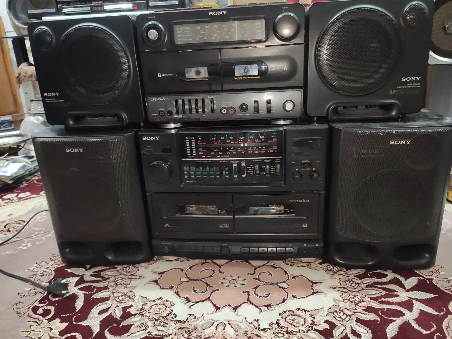 سونی ۲۰۰وات ژاپن|سیستم صوتی خانگی|بهبهان, |دیوار