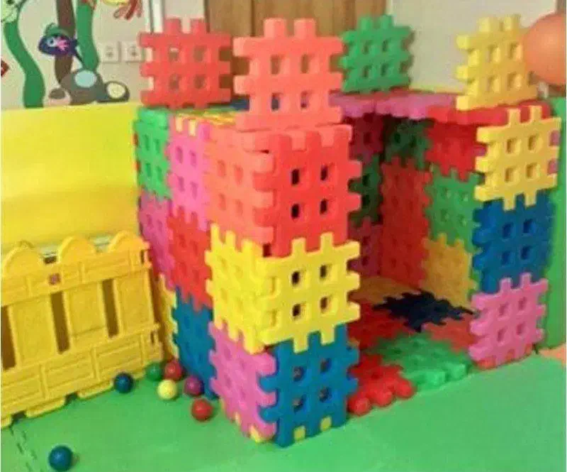 بلوک ساختنی خانه سازی بزرگ کودک بسته 12 عددی|اسباب‌‌بازی|قم, بلوار امین و ساحلی|دیوار