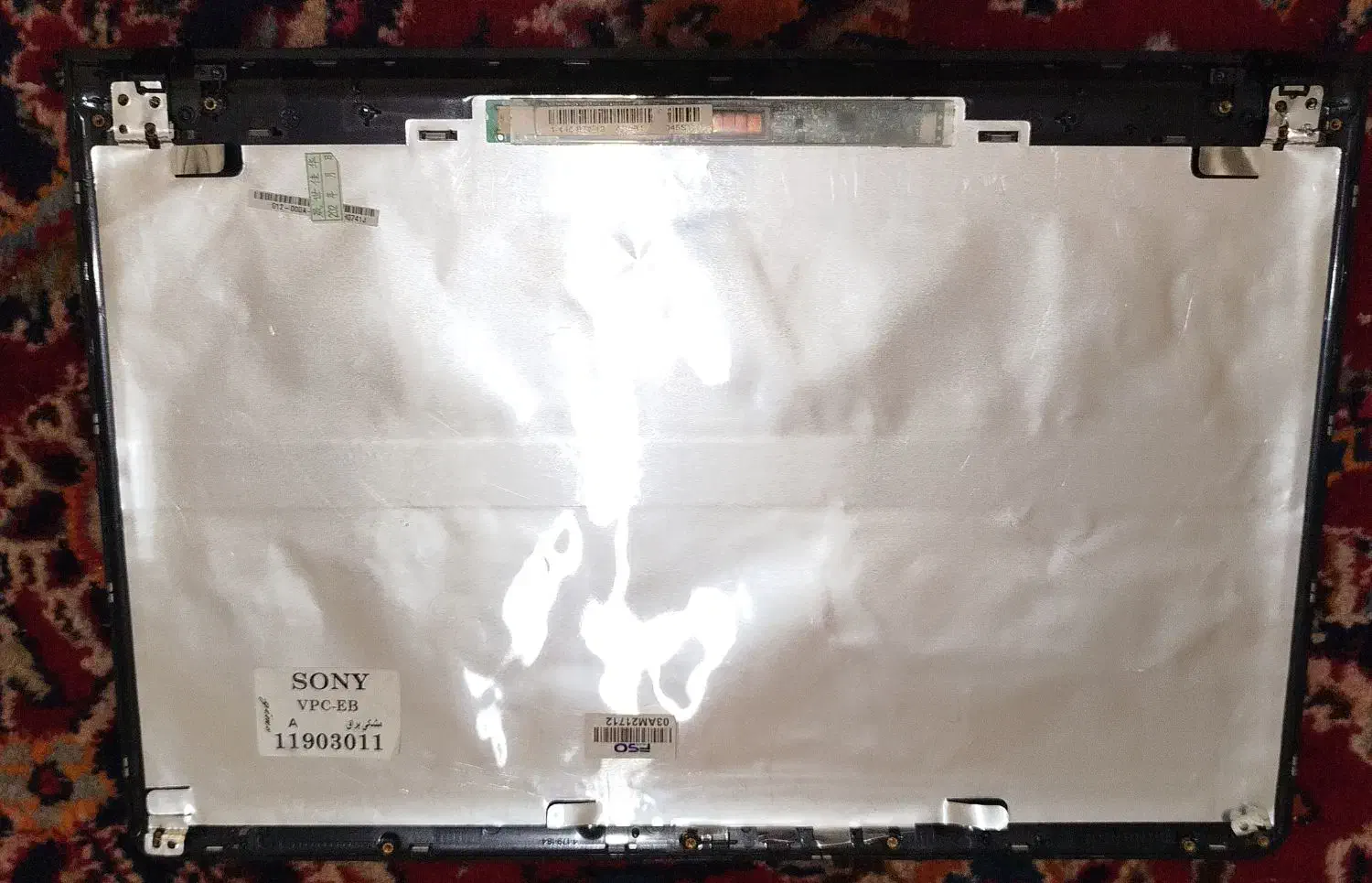 قاب پشت ال سی دی لپتاپ Sony Vaio VPCEB مشکی براق|قطعات و لوازم جانبی رایانه|مشکیندشت, |دیوار