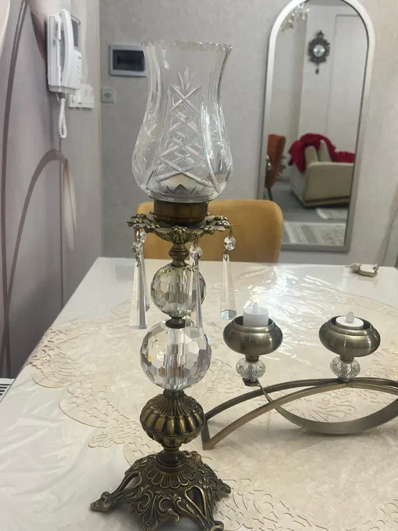 شمعدون|لوستر و چراغ آویز|اردبیل, |دیوار