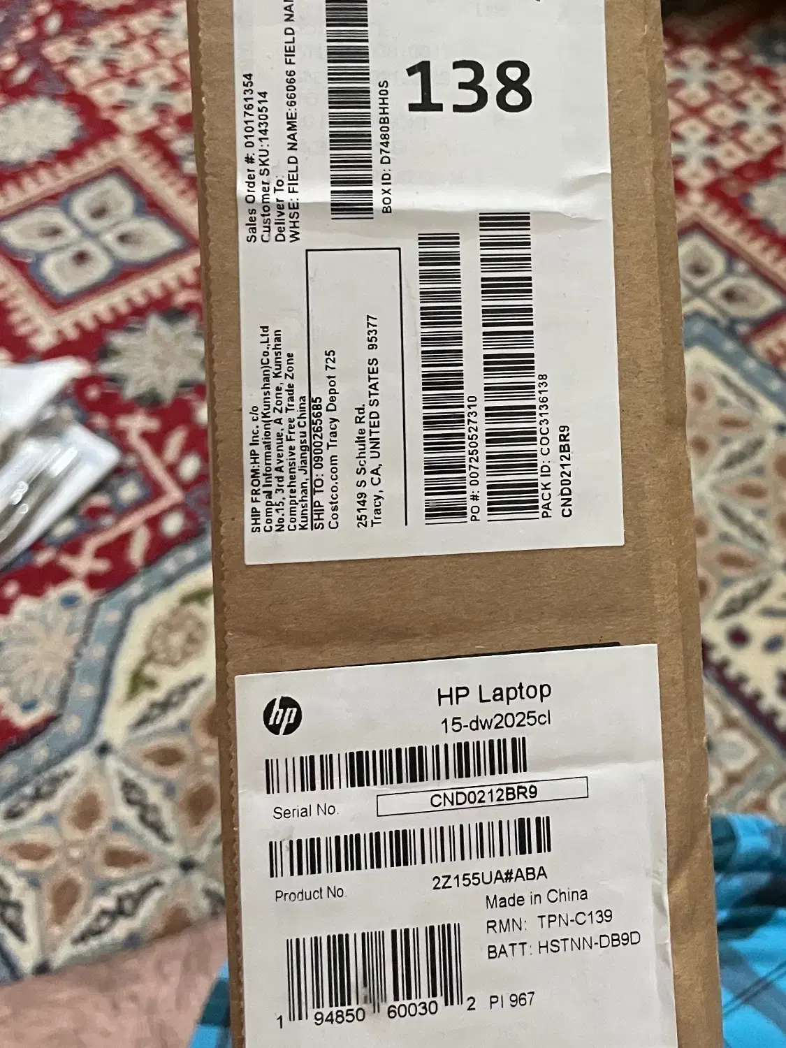 فروش لپ تاپ اج پی مدل Dw2025cl-15|رایانه همراه|اصفهان, شاهزاده ابراهیم|دیوار