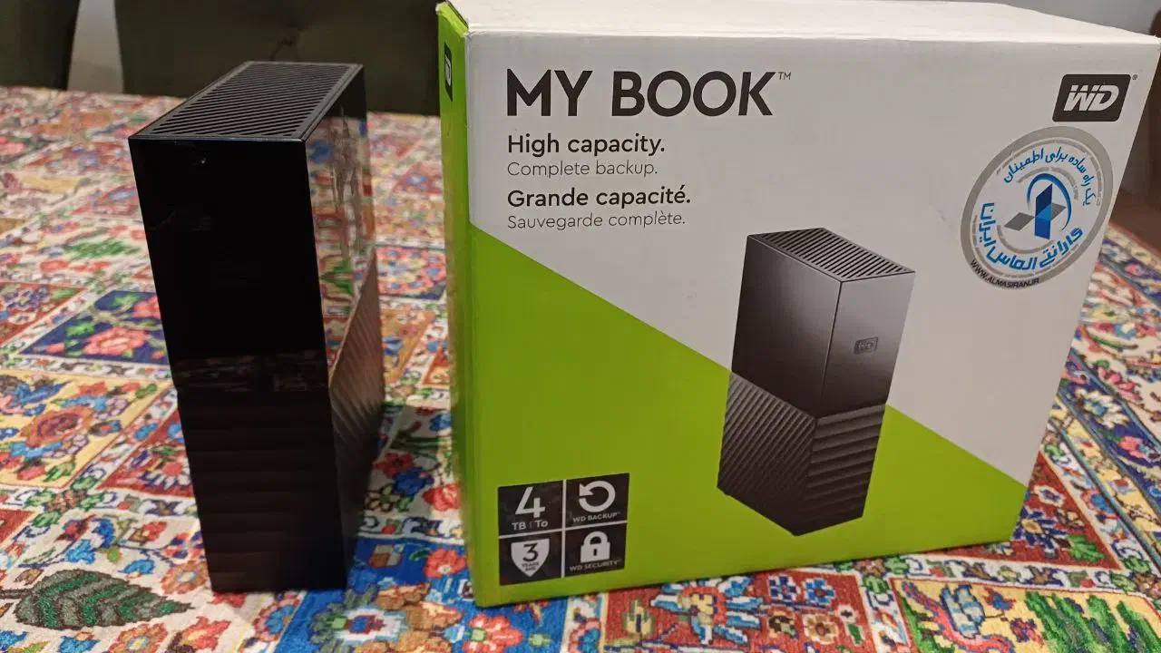 هارد مای بوک وسترن دیجیتال ۴ ترا بایت|قطعات و لوازم جانبی رایانه|تهران, باشگاه نفت|دیوار