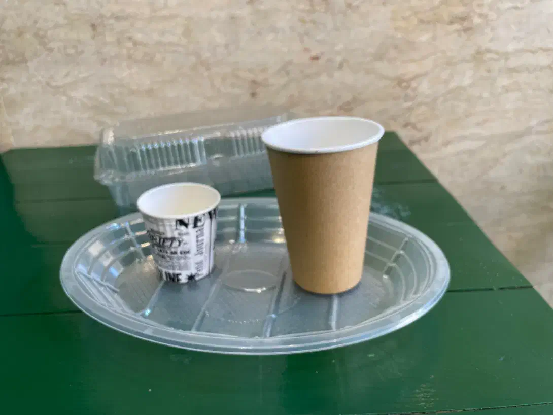 لیوان کاغذی کرافت، لانچ باکس، دیس یکبار مصرف|ظروف نگهدارنده، پلاستیکی، یک‌بارمصرف|تهران, بازار|دیوار