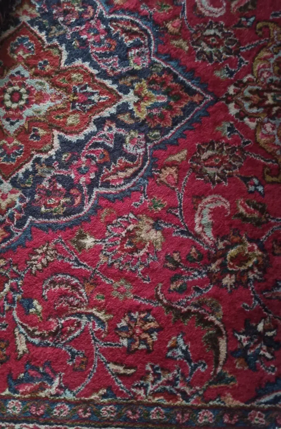 فرش دستباف ۲×۳ مشهد کارکرده یک جفت|فرش|میانه, |دیوار