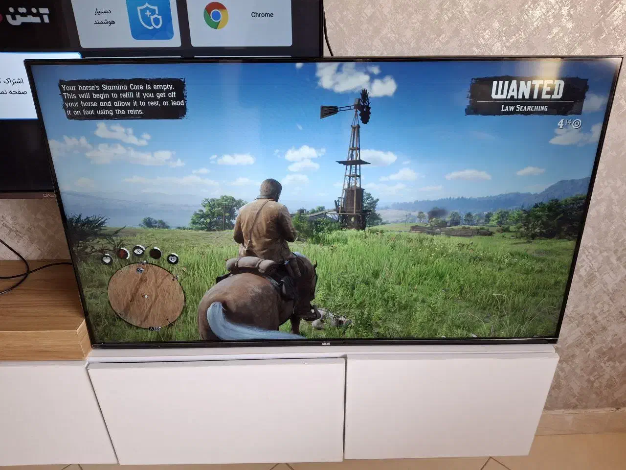 تلوزیون 50 اینچ سام نونو|تلویزیون و پروژکتور|رشت, چله خانه|دیوار