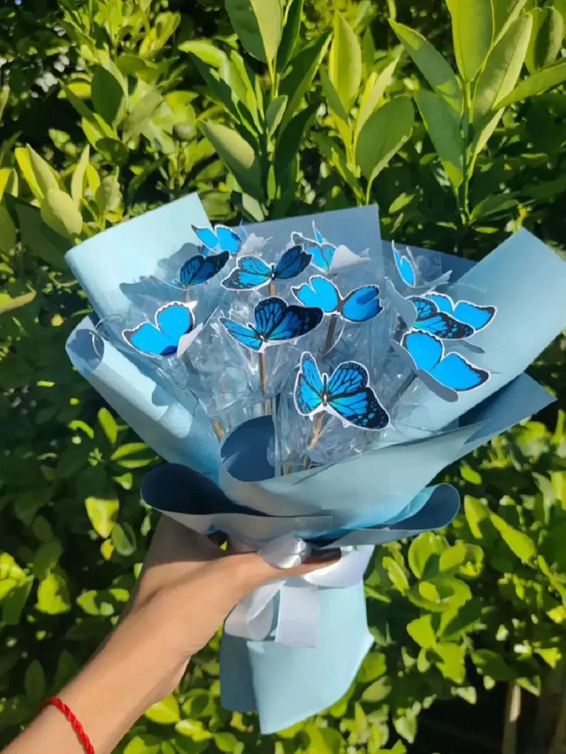 دسته گل پروانه ای|گل مصنوعی|کرج, کمال‌شهر|دیوار