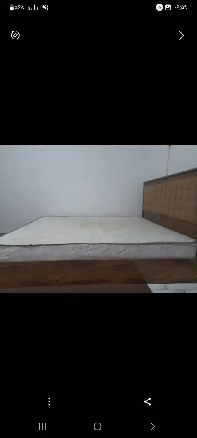 تخت دونفره در حد نو|تخت و سرویس خواب|بروجرد, |دیوار