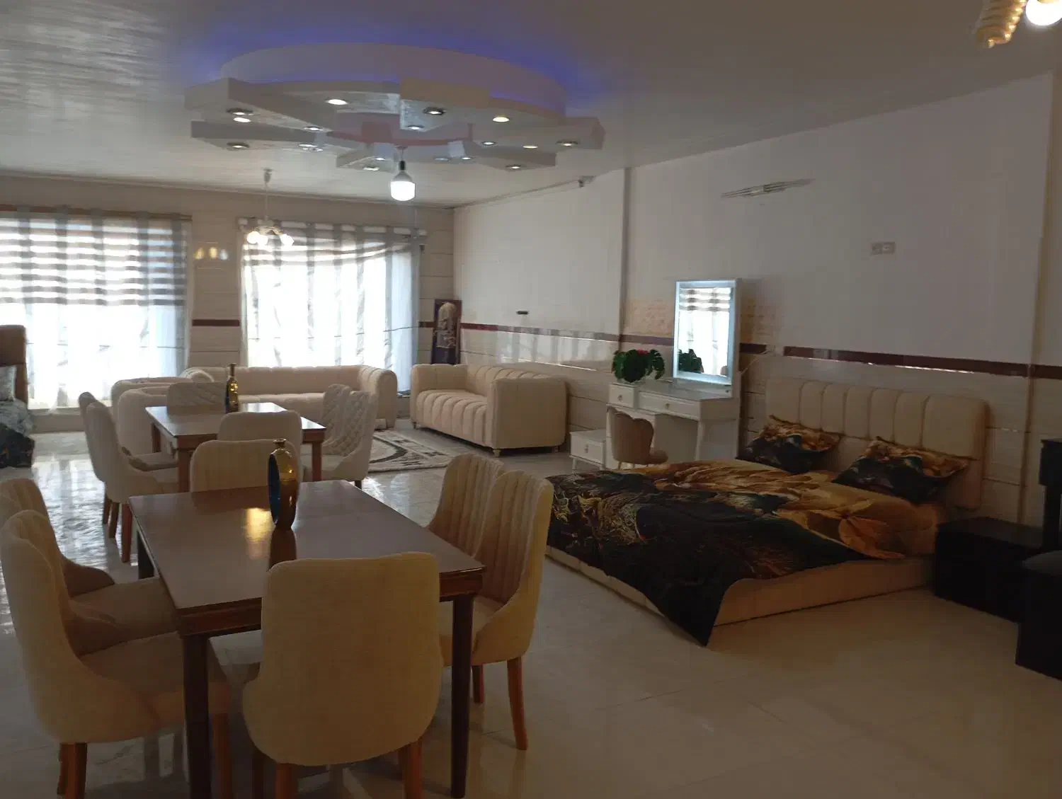 سرویسخواب|تخت و سرویس خواب|خوی, |دیوار