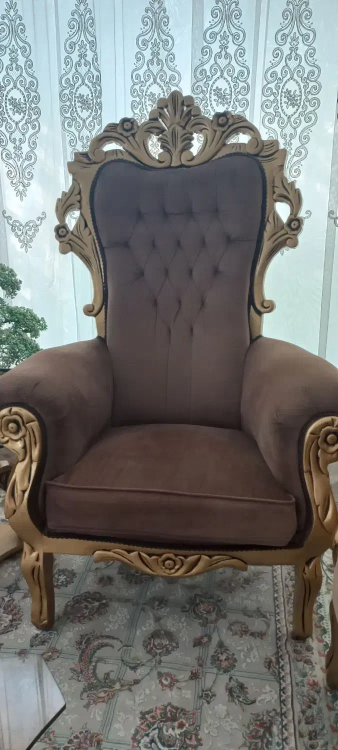 مبل سلطنتی|مبلمان خانگی و میز عسلی|قوچان, |دیوار