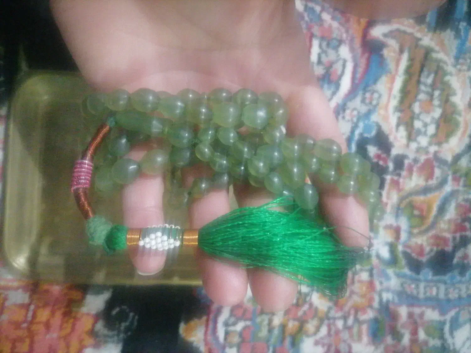 تسبیح شاه مقصود افغان|جواهرات|بیرجند, |دیوار