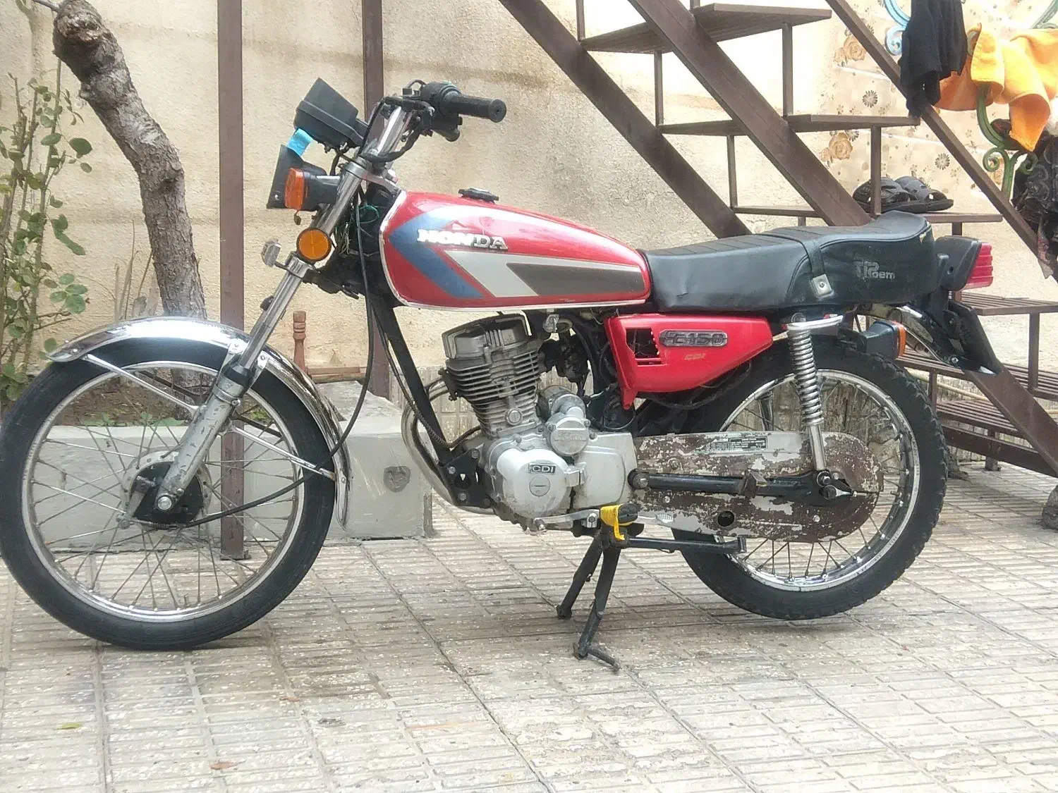 موتور سیکلت 125 فنی سالم بکر با مدارک مزایده و ا|موتورسیکلت|اهر, |دیوار