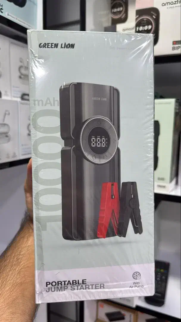 گجت پاور شش کاره جامپ استارتر پمپ باد پرودو گرین|قطعات یدکی و لوازم جانبی|شیراز, فرهنگ شهر|دیوار