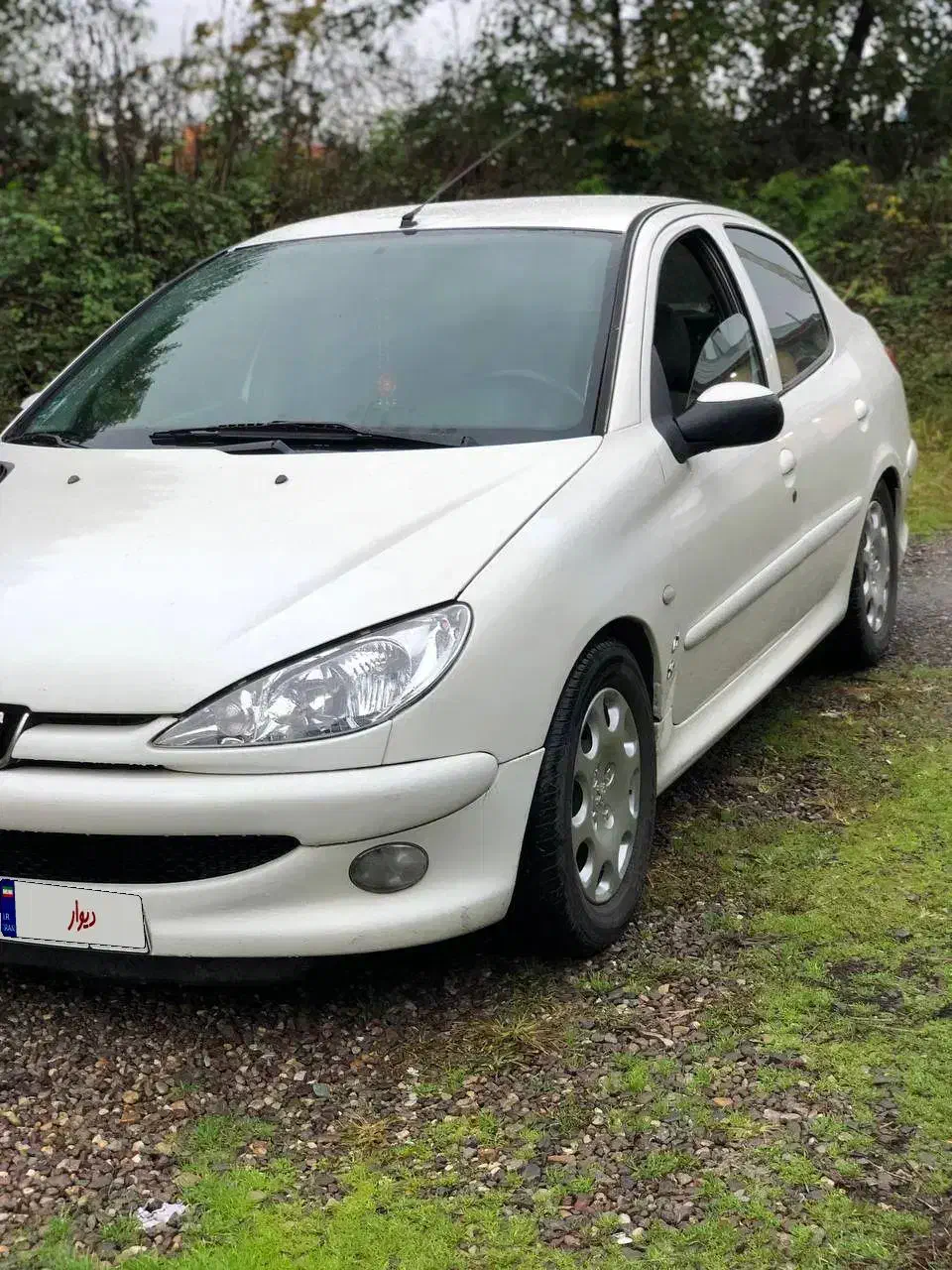 پژو ۲۰۶ اس دی موتور بزرگ وی ۸ شاسی سالم|خودرو سواری و وانت|رشت, فلسطین|دیوار