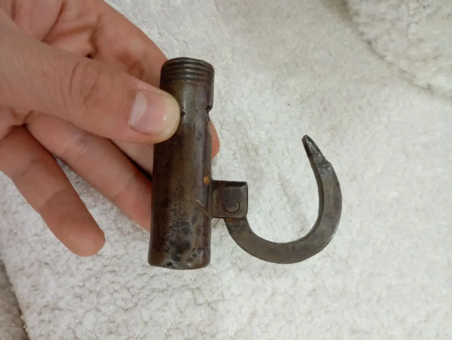 قفل زمان قاجاریه|کلکسیون اشیاء عتیقه|پاکدشت, پاکدشت (مامازند)|دیوار