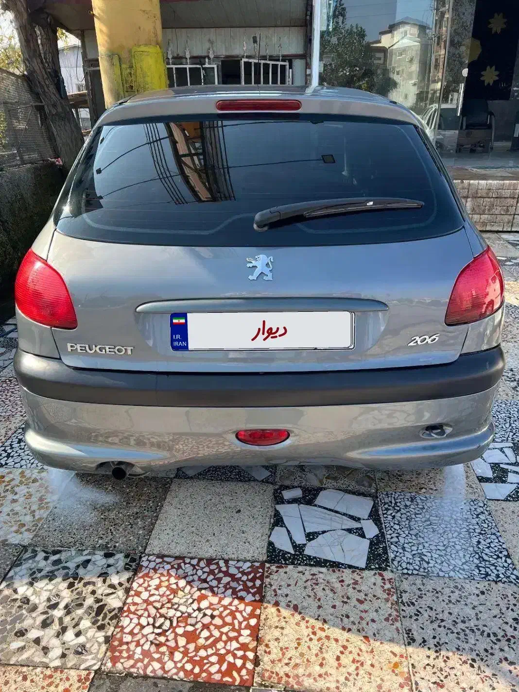 206 خاکستری درحد88|خودرو سواری و وانت|چالوس, |دیوار