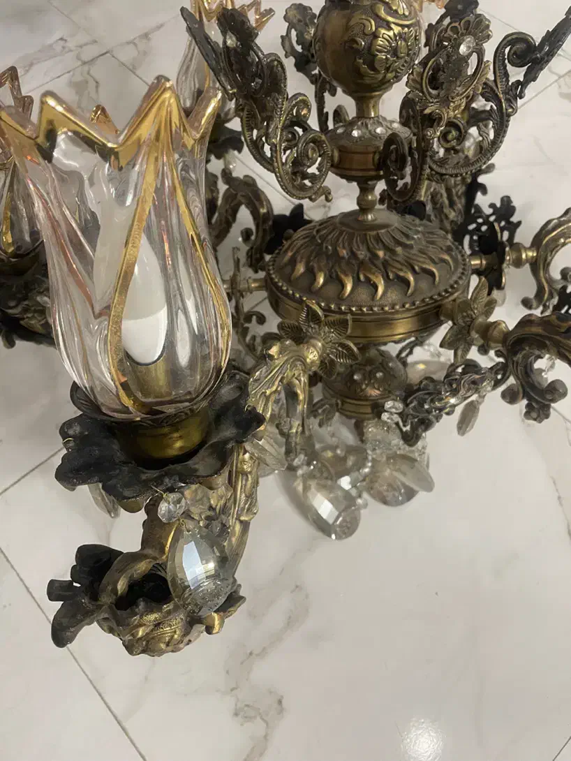 لوستر برنز|لوستر و چراغ آویز|اراک, |دیوار