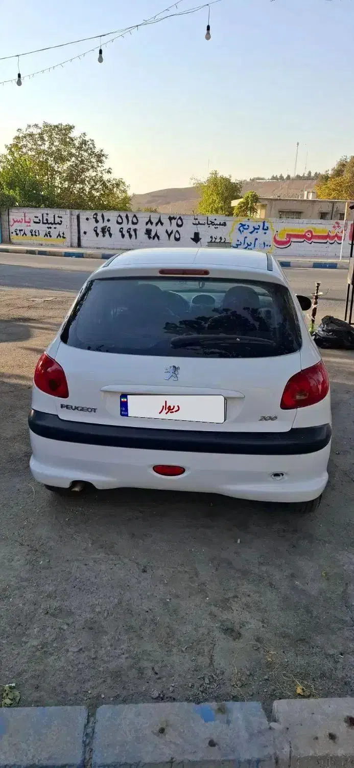 206 مدل 1400|خودرو سواری و وانت|کوهسار (البرز), |دیوار