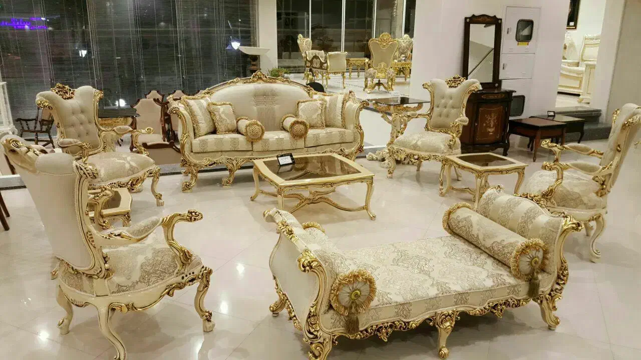 مبل سلطنتی امپراطور تمام اقساط کیان|مبلمان خانگی و میز عسلی|مشهد, گرجی علیا|دیوار