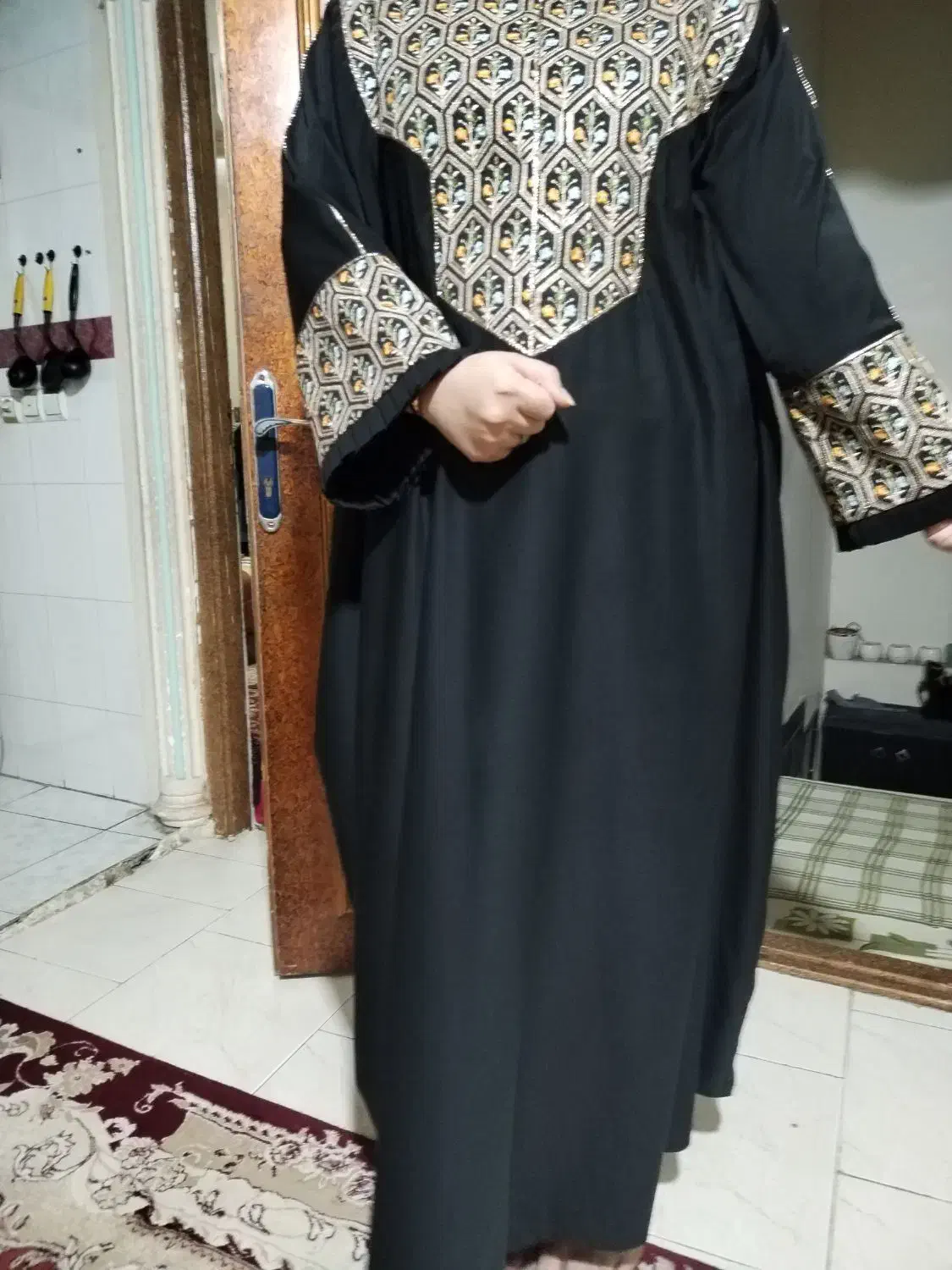 مانتو عبایی سایز2|لباس|بابل, |دیوار
