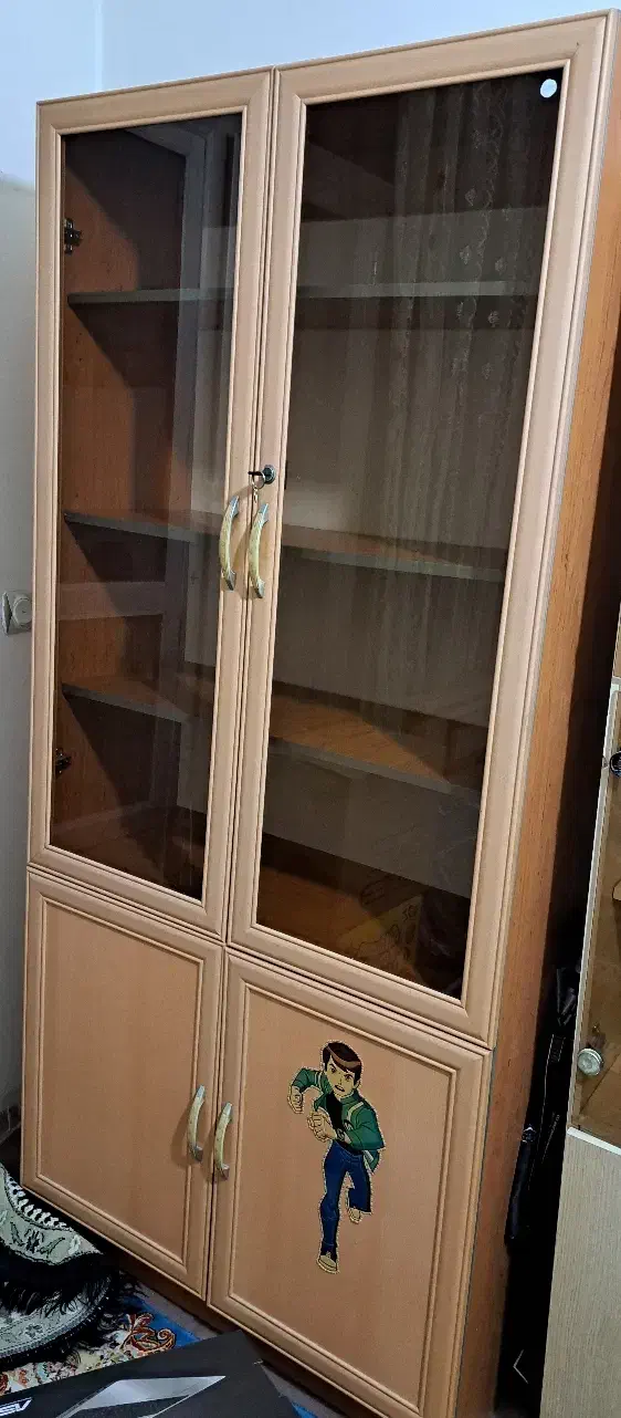 کتابخانه و تخت ست|کتابخانه، شلف، قفسه‌های دیواری|تبریز, |دیوار