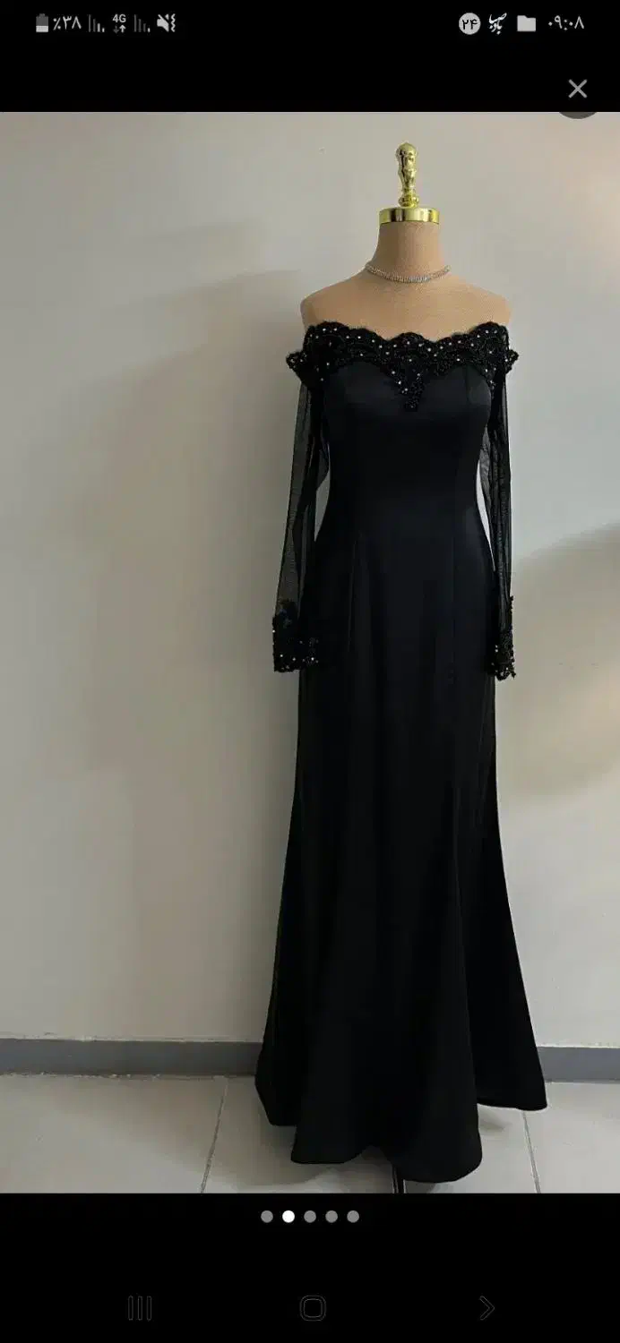 لباس مجلسی مشکی|لباس|چهاردانگه (تهران), |دیوار