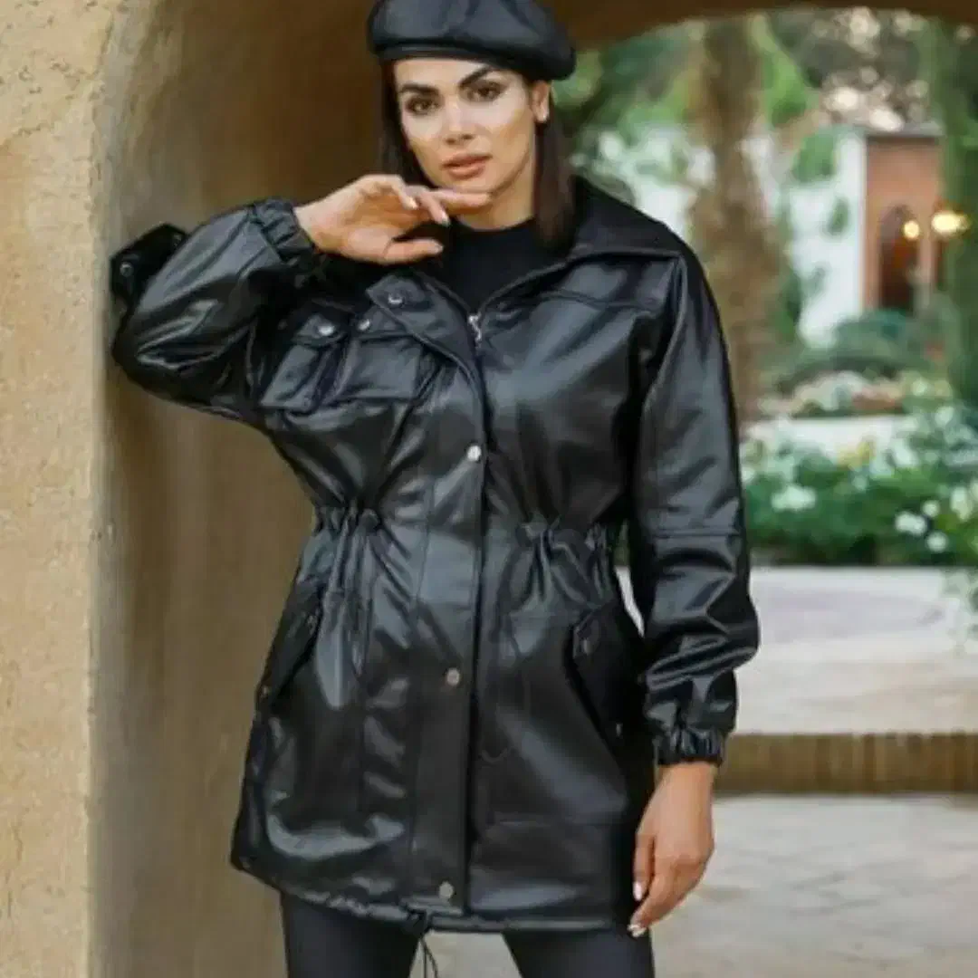 مانتو چرم مدل اسپرت|لباس|زاهدان, |دیوار