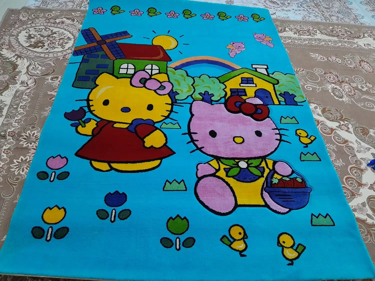 فرش کودک نو|فرش|اقبالیه, |دیوار