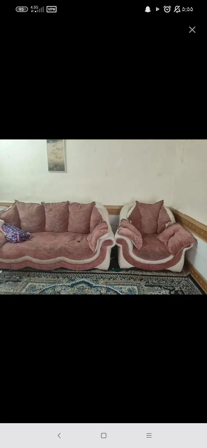 مبل ۷نفره|مبلمان خانگی و میز عسلی|چمران, |دیوار