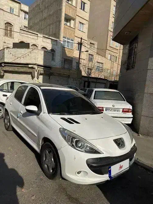 ۲۰۷ پانا سفید ۱۴۰۰|خودرو سواری و وانت|ری, صفاییه (چشمه علی)|دیوار