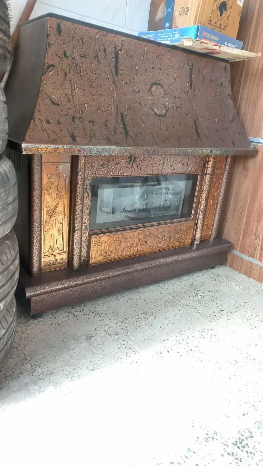 بخاری|بخاری، هیتر، شومینه|مسجد سلیمان, |دیوار