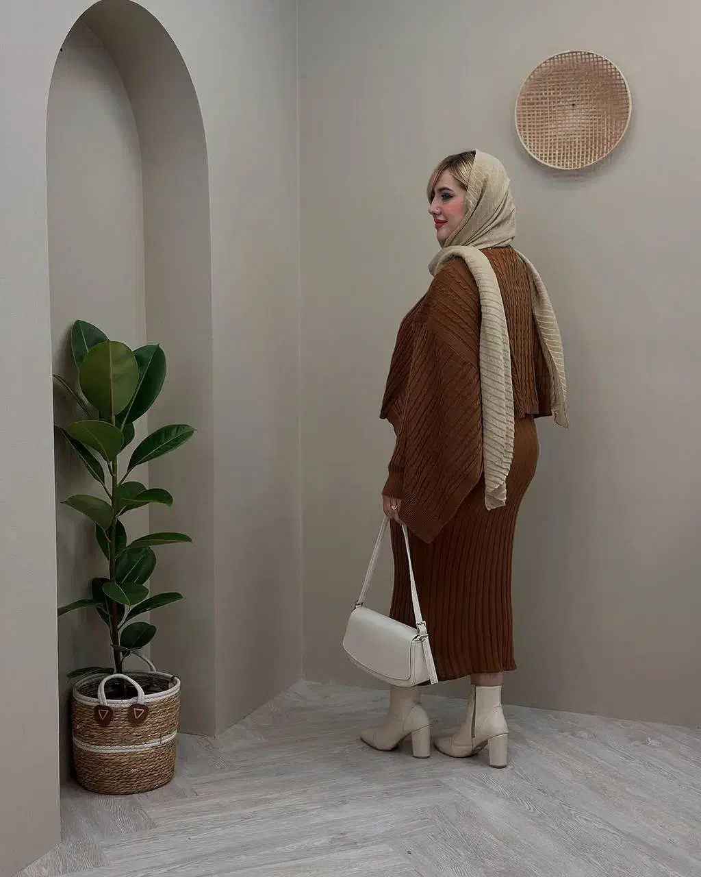 مانتو ست بافت خفاشی ویژه پاییز|لباس|نیشابور, فردوسی جنوبی|دیوار