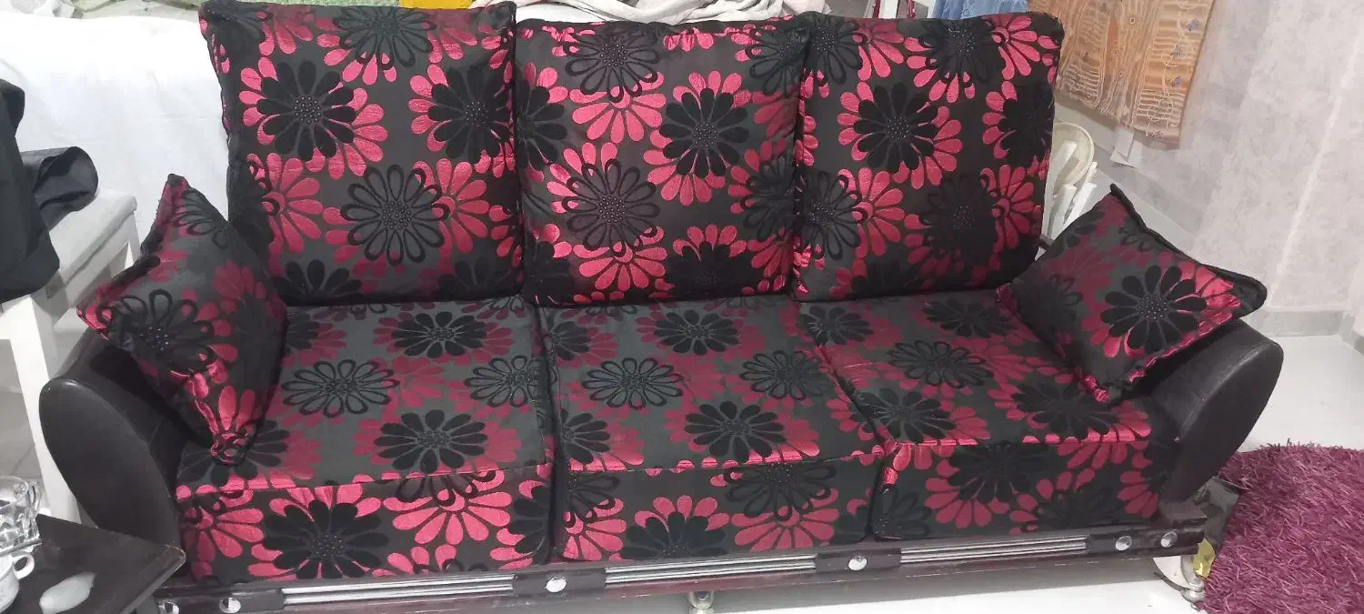 مبل پنج نفره|مبلمان خانگی و میز عسلی|قائم‌شهر, |دیوار