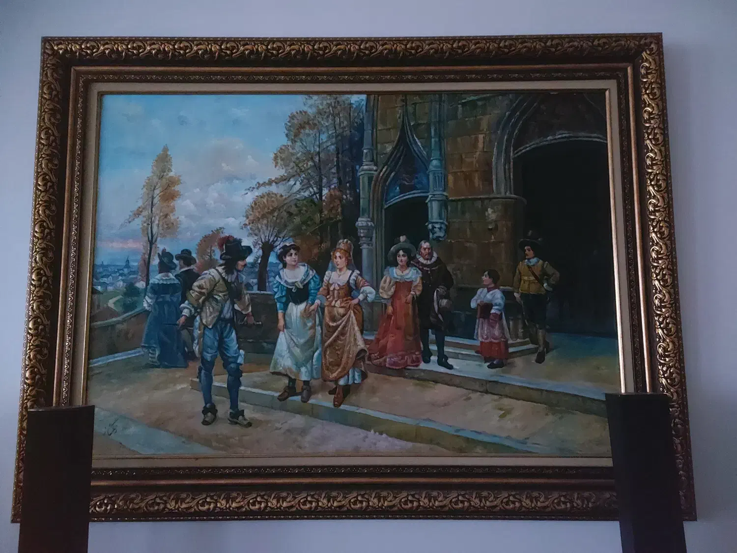 تابلو نقاشی رنگ و روغن|تابلو، نقاشی، عکس|تهران, درختی|دیوار