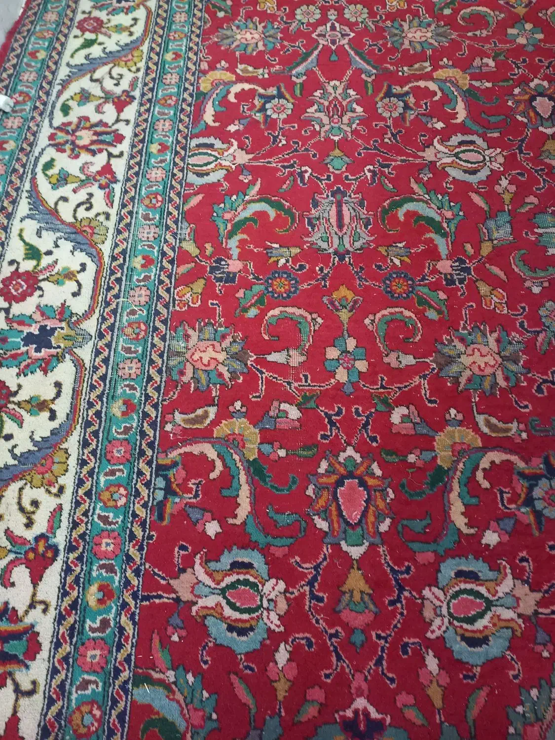 فرش دستباف|فرش|قم, زنبیل آباد|دیوار